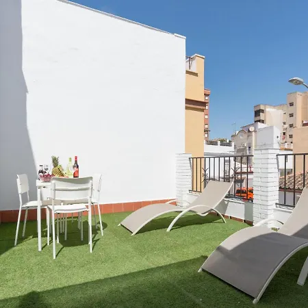 Apartment Preciosa Casa Terraza Privada 2hab 2banos Ac Malaga