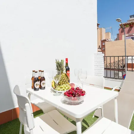 Preciosa Casa Terraza Privada 2hab 2banos Ac * Malaga